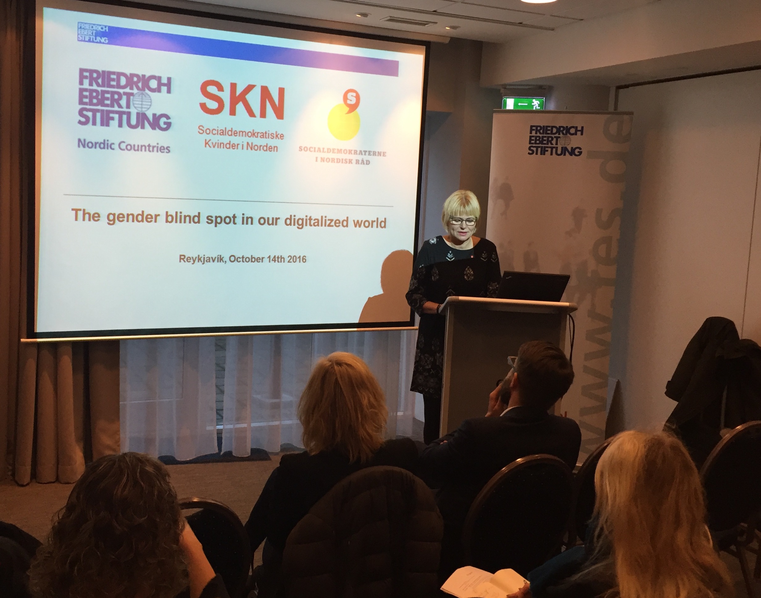 Konference i Reykjavik Oddny